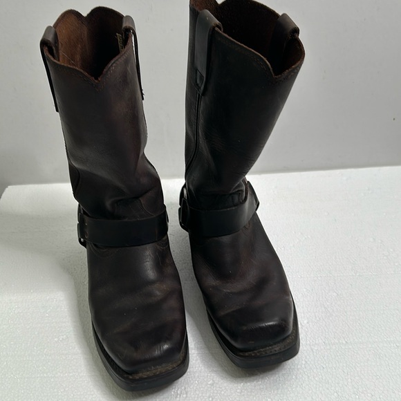 DURANGO harness western cowboy brown leather size 8D 11 inches soul 12 inches T - Picture 4 of 12